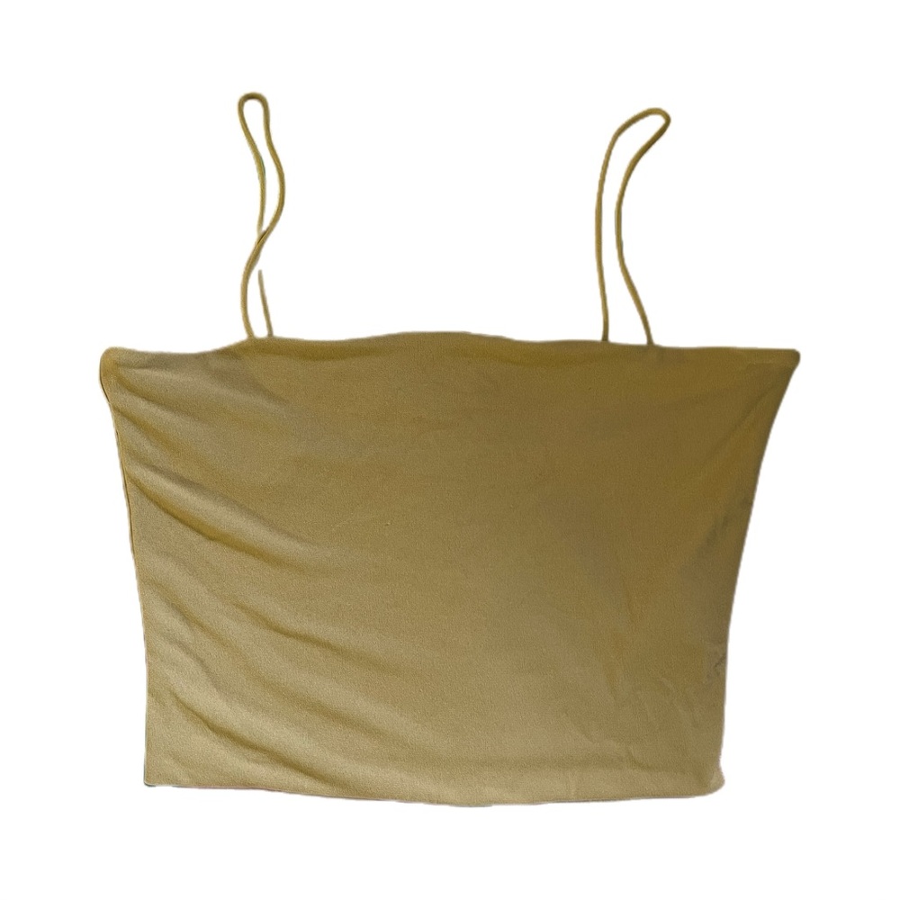Tan Crop Top